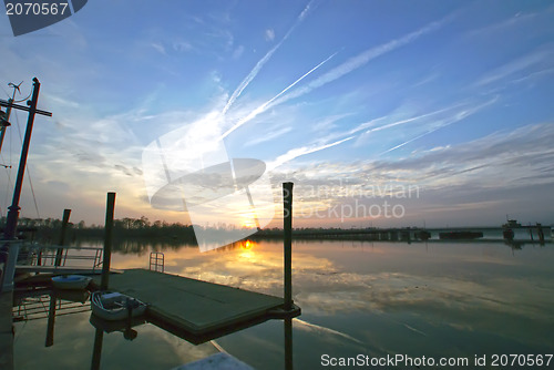 Image of sunset at outer banks