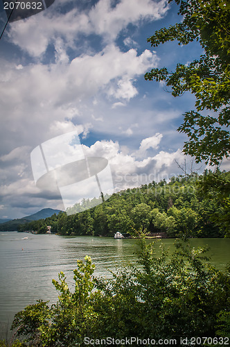 Image of lake lure landscape