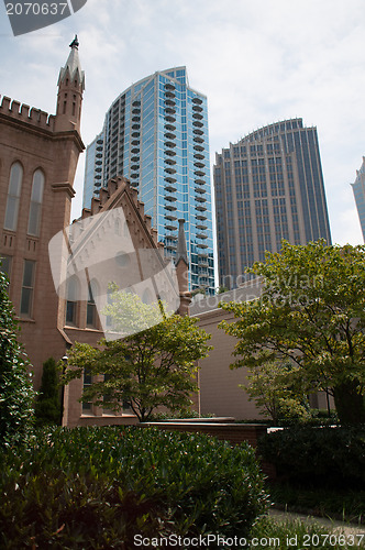 Image of Skyline of Uptown Charlotte, North Carolina.