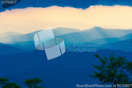 Image of blue ridge parkway