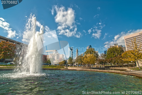 Image of Skyline of Uptown Charlotte, North Carolina.