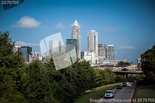 Image of Skyline of Uptown Charlotte, North Carolina.