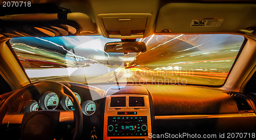 Image of traveling at speed of light