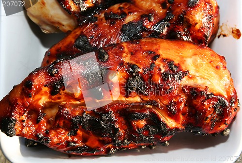 Image of ready bbq chicken