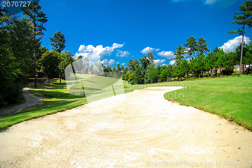 Image of golf course landscape