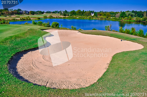 Image of golf course landscape