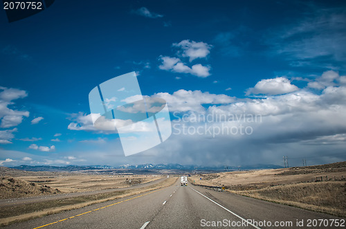 Image of rocky mountains road