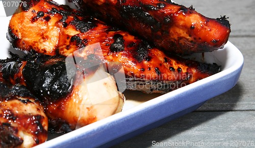 Image of bbq on the side