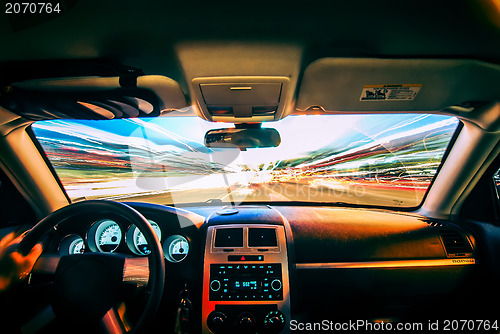 Image of traveling at speed of light