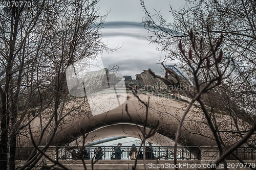 Image of chicago skyline and streets