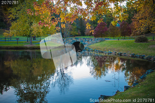 Image of lake reflections