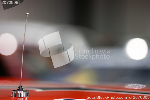 Image of a mini car antenna