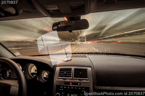 Image of traveling at speed of light