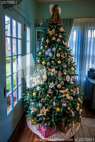 Image of vintage christmas tree