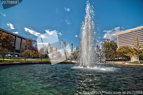 Image of Skyline of Uptown Charlotte, North Carolina.