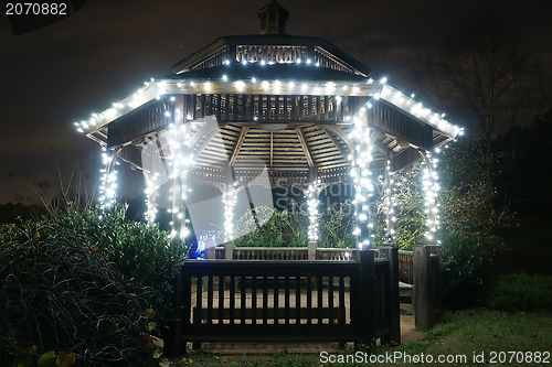 Image of outdoor christmas decorations