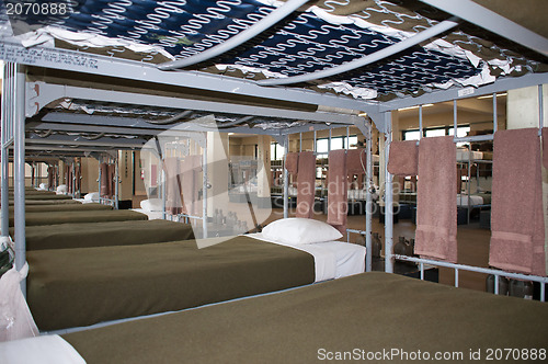 Image of military bunk beds