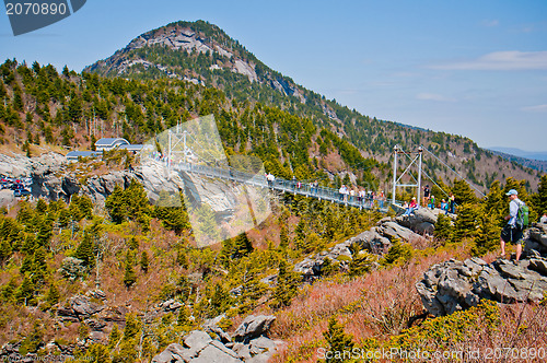 Image of Autumn View Of Grandfather Mountain From Beacon Heights Trail, B