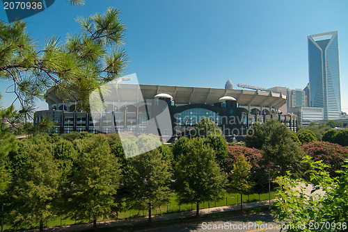 Image of Skyline of Uptown Charlotte, North Carolina.