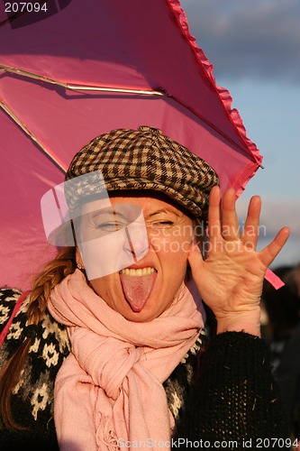 Image of making faces