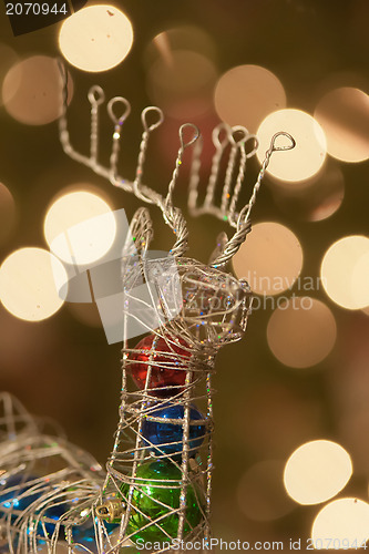 Image of christmas tree ornaments