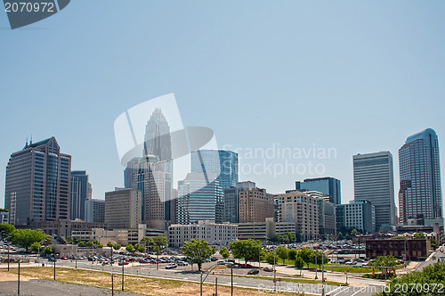 Image of Skyline of Uptown Charlotte, North Carolina.