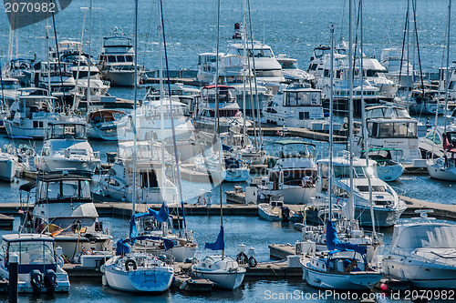 Image of yachts marina