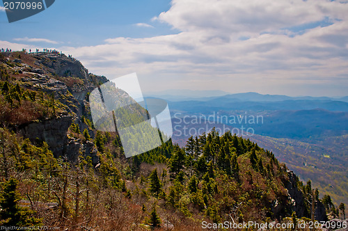 Image of Autumn View Of Grandfather Mountain From Beacon Heights Trail, B
