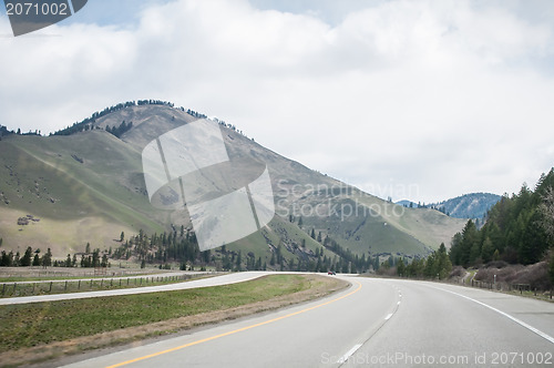 Image of rocky mountains road