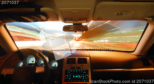 Image of traveling at speed of light