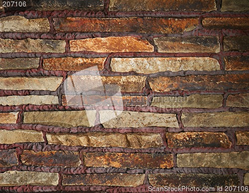 Image of natural brick wall