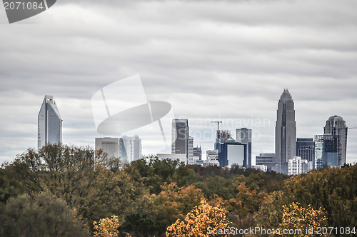 Image of Skyline of Uptown Charlotte, North Carolina.