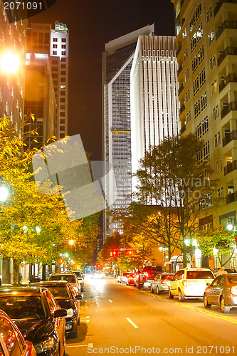 Image of Skyline of Uptown Charlotte, North Carolina.