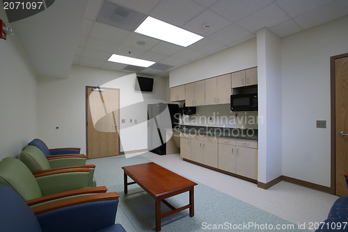 Image of doctor lounge room