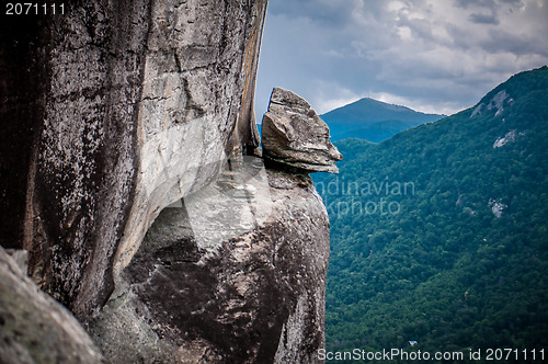 Image of chimney rock at lake lure