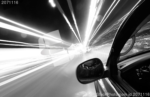 Image of traveling at speed of light