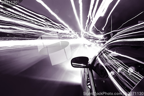 Image of traveling at speed of light