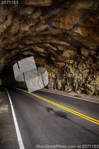 Image of blue ridge parkway tunnel
