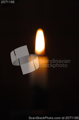 Image of candle flame