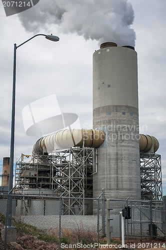 Image of energy plant stack