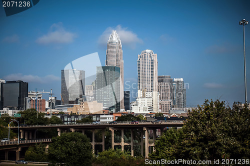 Image of Skyline of Uptown Charlotte, North Carolina.