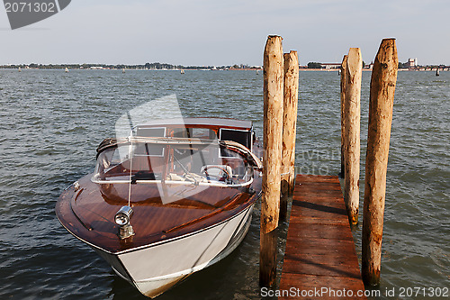 Image of Boat in Venice