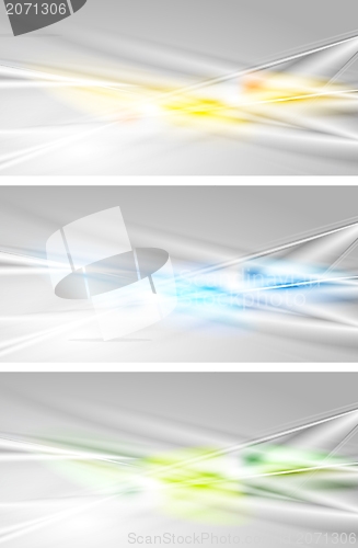 Image of Colourful banners collection