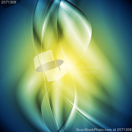 Image of Abstract waves background