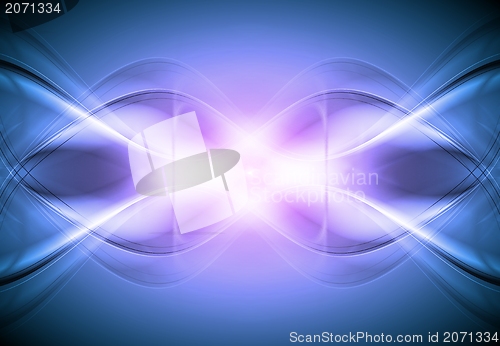 Image of Colourful waves backdrop