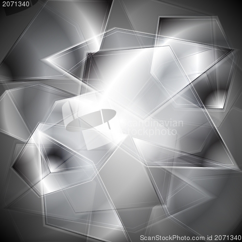 Image of Glass splinters background