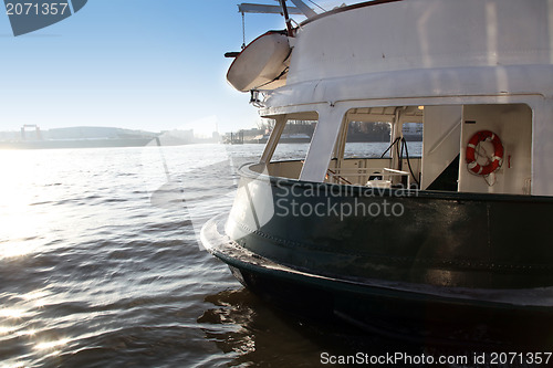 Image of Stern of a seagoing vessel