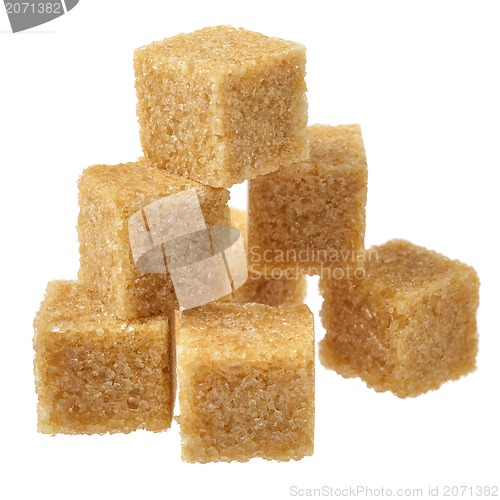 Image of Brown sugar, a few pieces.