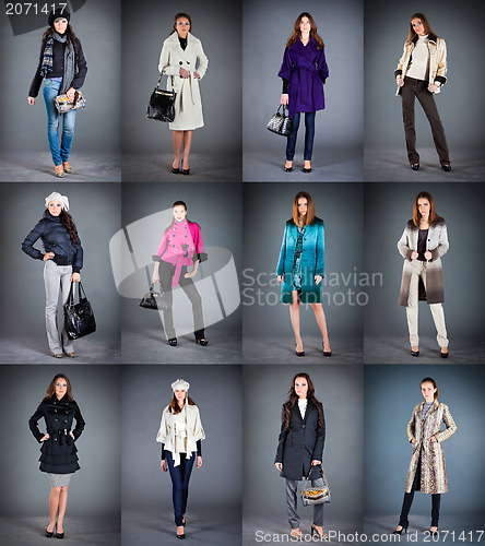 Image of collection lady's clothes