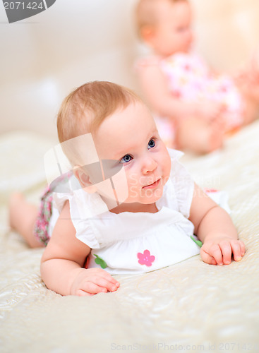 Image of one years old baby girl